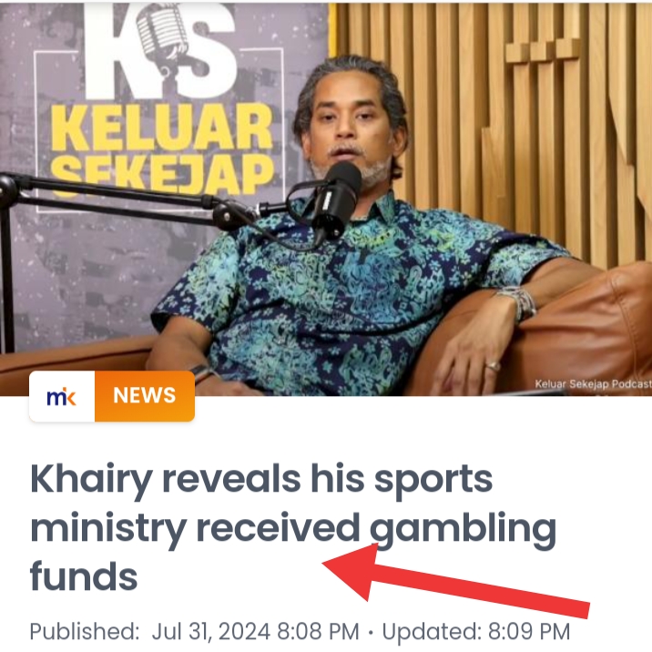 Image from: "After Beer, What Next...Gambling?" Umno Youth And DAP In A "Dog Fight" Over School Funding!
