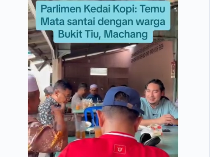Image from: "Coffee Shop Parliament!" 6-Month Ban Fails To Stop Wan Fayhsal From Bombarding DAP!
