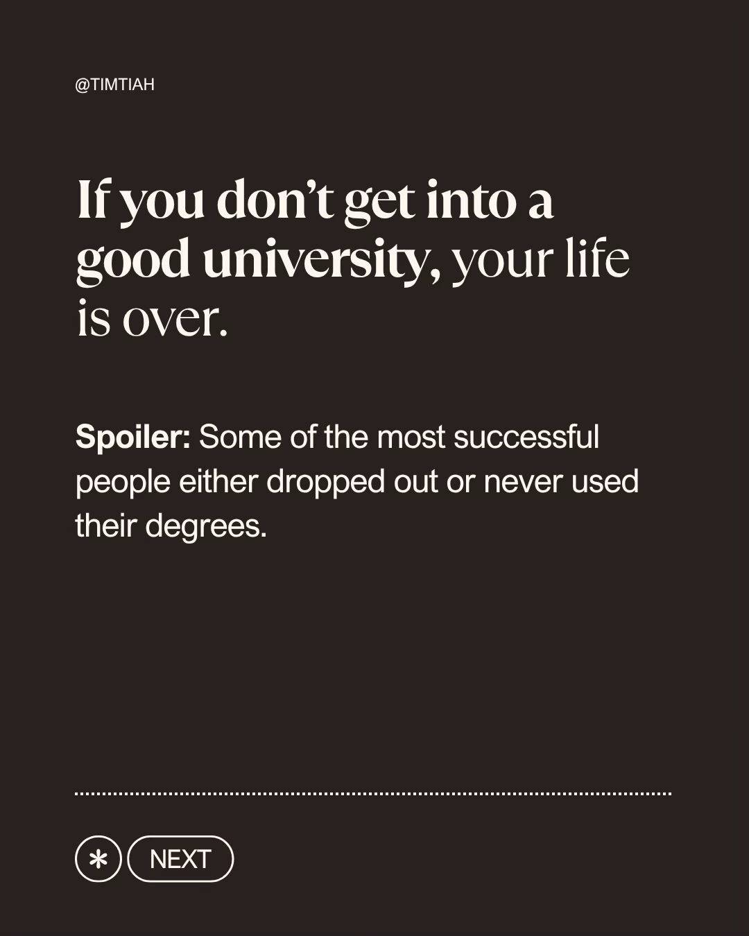 Image from: Things we learned in school that turned out to be nonsense
