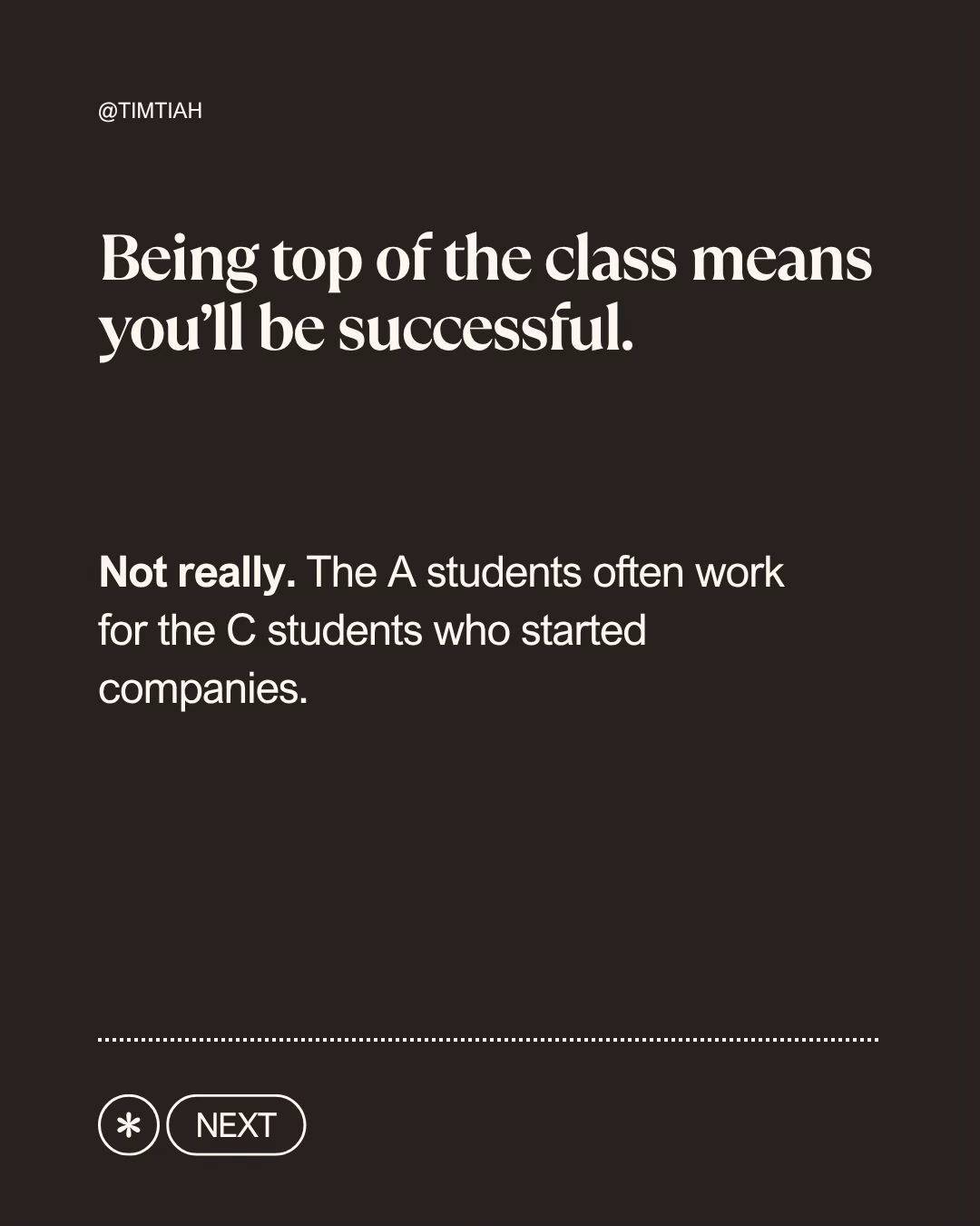 Image from: Things we learned in school that turned out to be nonsense