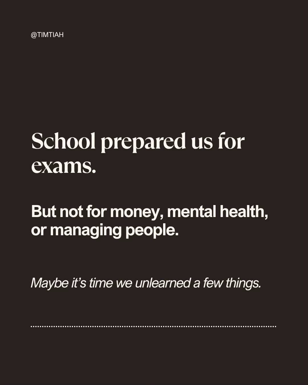 Image from: Things we learned in school that turned out to be nonsense