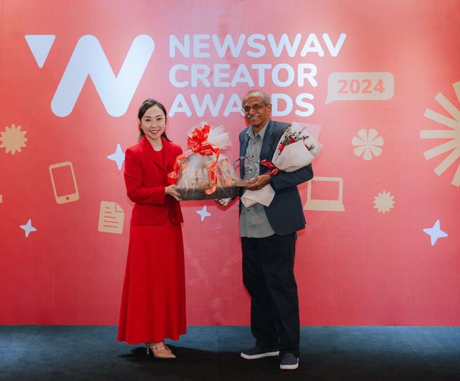 Image from: "While not everyone is writer by birth, Newswav has definitely made me one." - TN