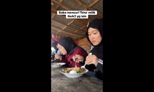 Friend steals egg from another meal, heated argument breaks out at dining table - bella_dailies