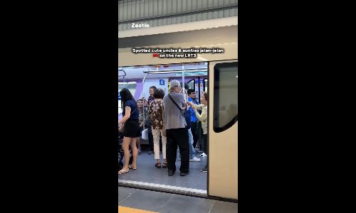 Senior citizens embrace free LRT3 rides, praise convenience of new line - zestie.my