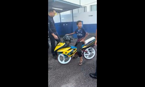 Boy’s bicycle-modified motorcycle goes viral after his creative build draws attention - hafizul.akmal