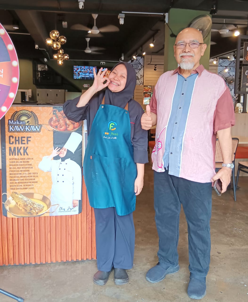 Image from: Chef Jaja ploughing 10 years blockbuster F&B experiences @KLCC to rejuvenate 'Restoran Makan KAW-KAW' @Bangi