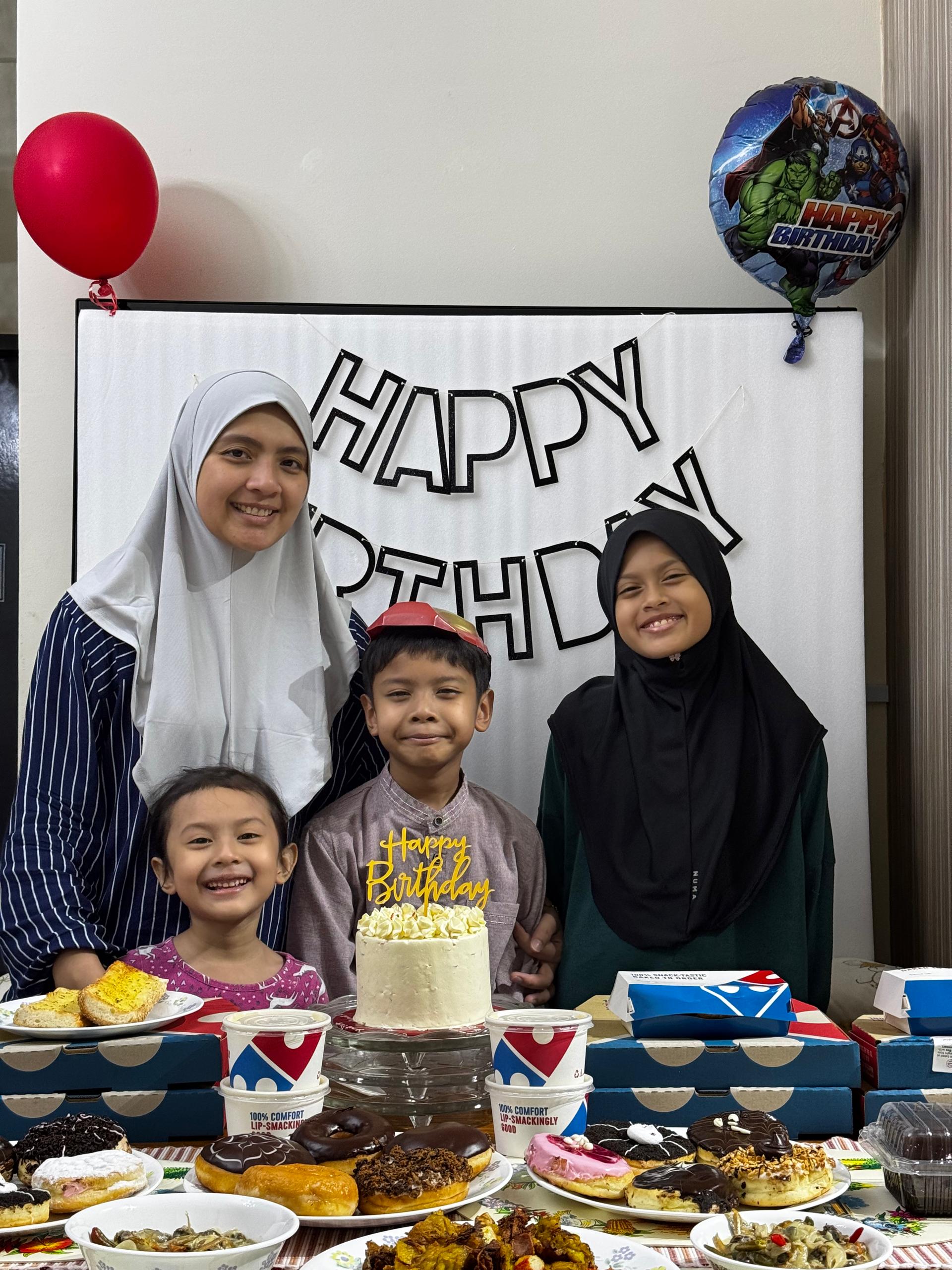 Image from: Happy 8th birthday to our grandson, Muhammad Izz Fayyadh Bin Mohd Faiz, a trainee footballer @Ortan FC Cyberjaya Academy
