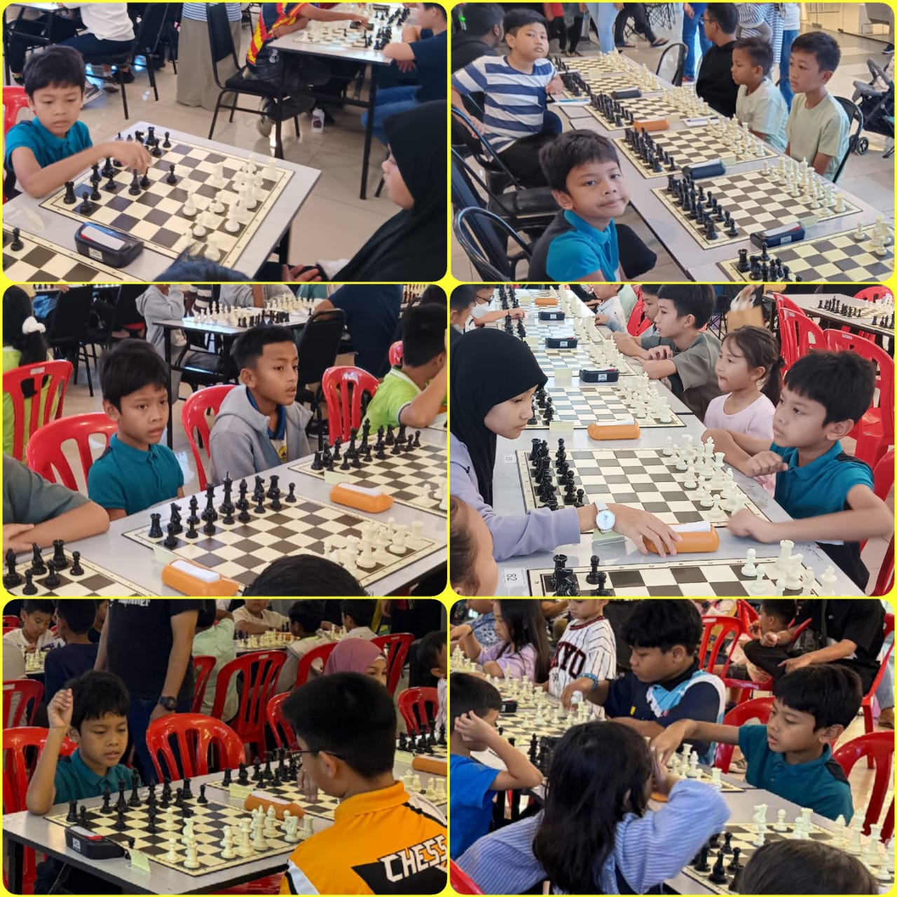 Image from: D'Pulze Youth Chess Championship Under 14 at Cyberjaya where the entire world at war reflected on the checkered boards