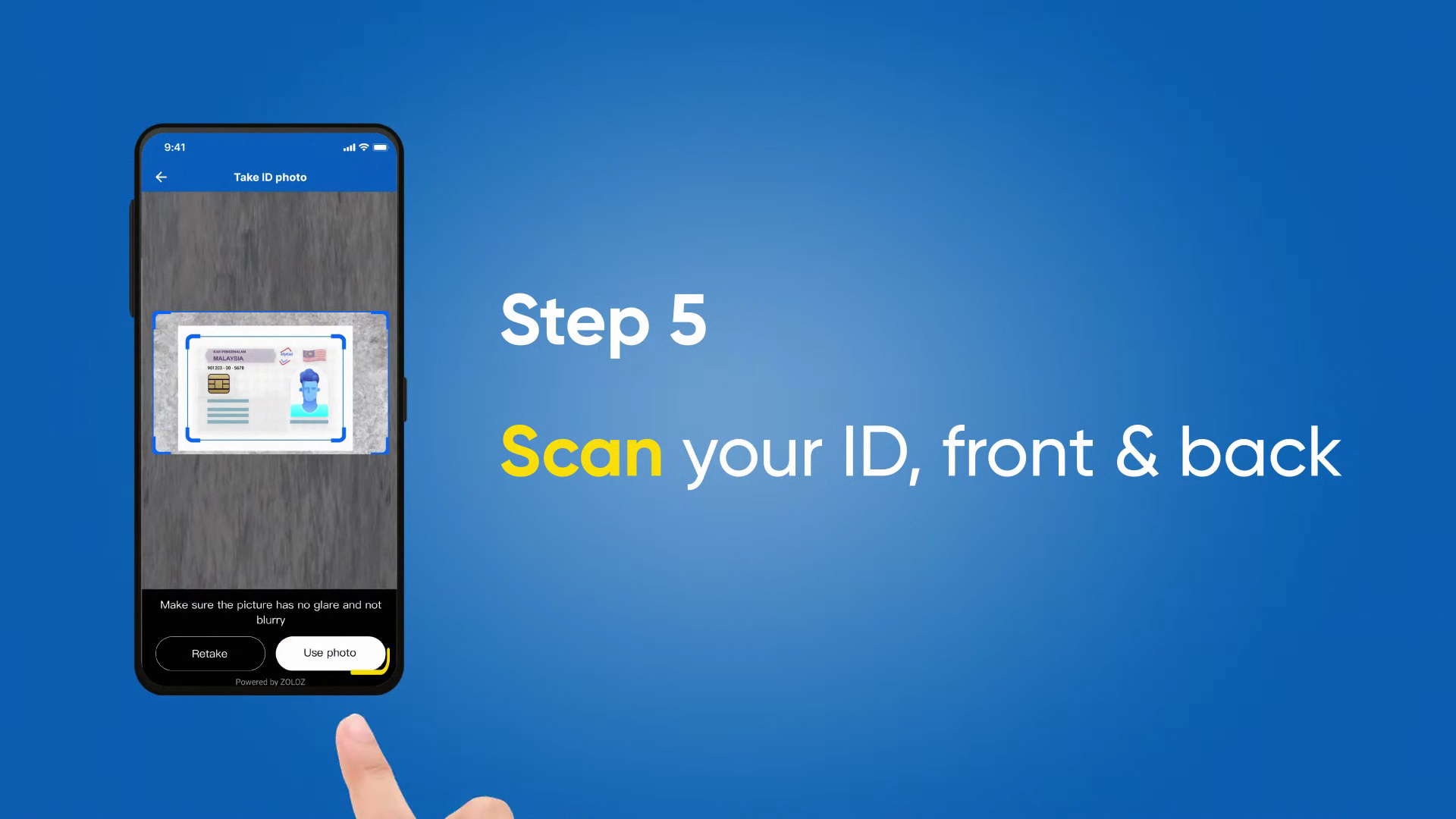 Image from: 如何验证 Touch n Go eWallet (eKYC)?