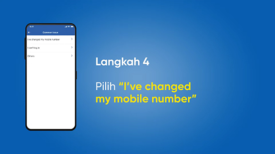 Image from: Step to recover Touch 'n Go eWallet account with NEW Mobile Number