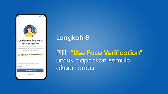 Image from: Step to recover Touch 'n Go eWallet account with NEW Mobile Number