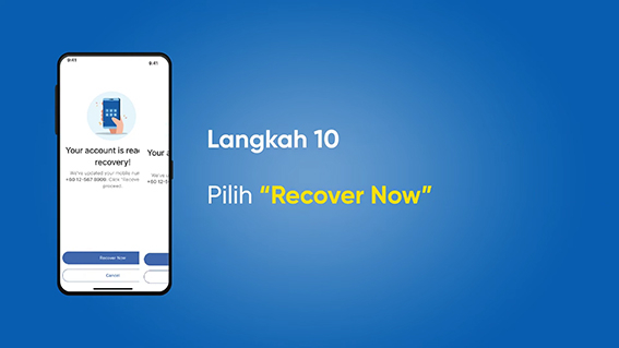 Image from: Step to recover Touch 'n Go eWallet account with NEW Mobile Number