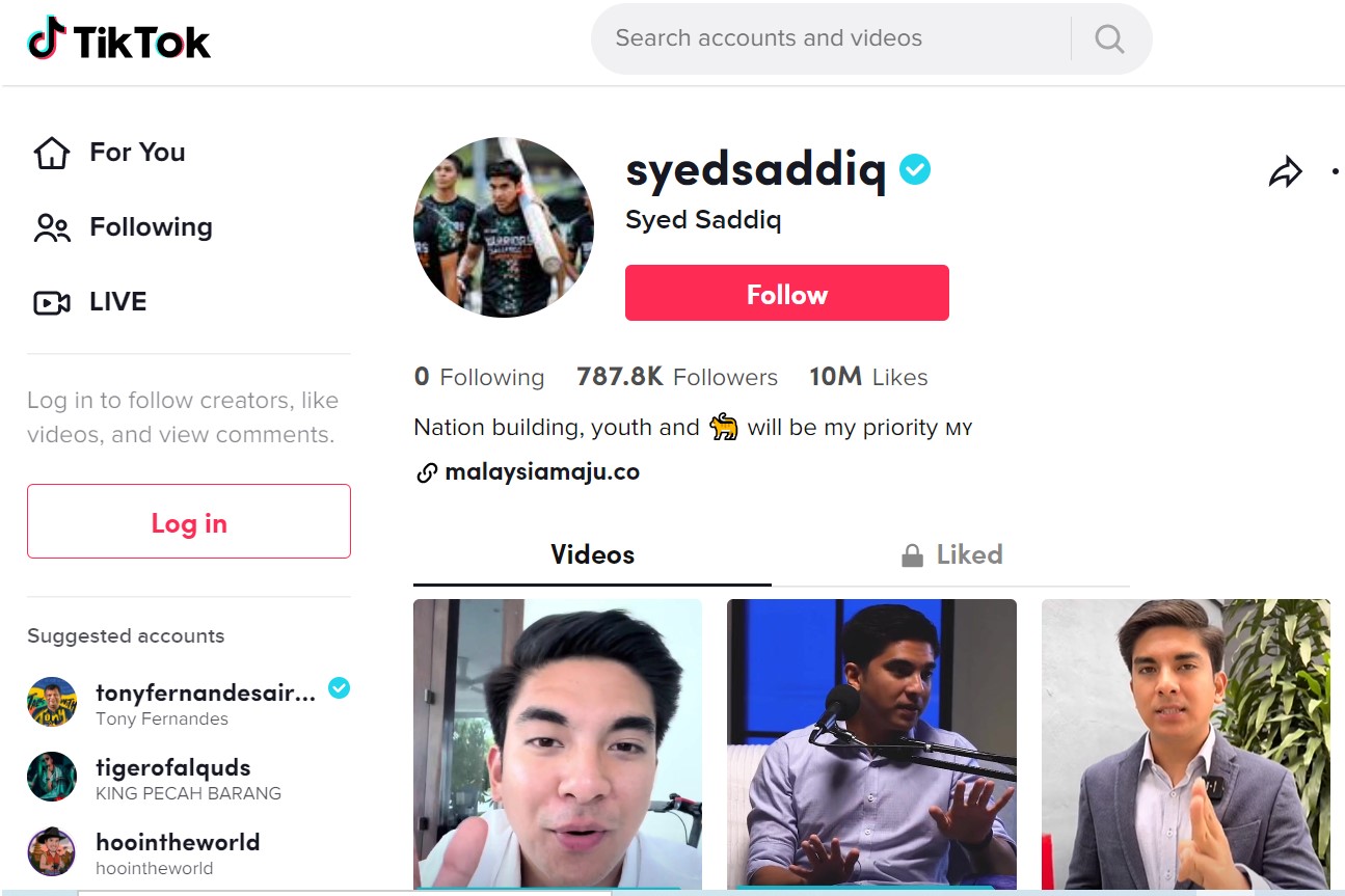 Image from: Is TikTok the way to get more votes?