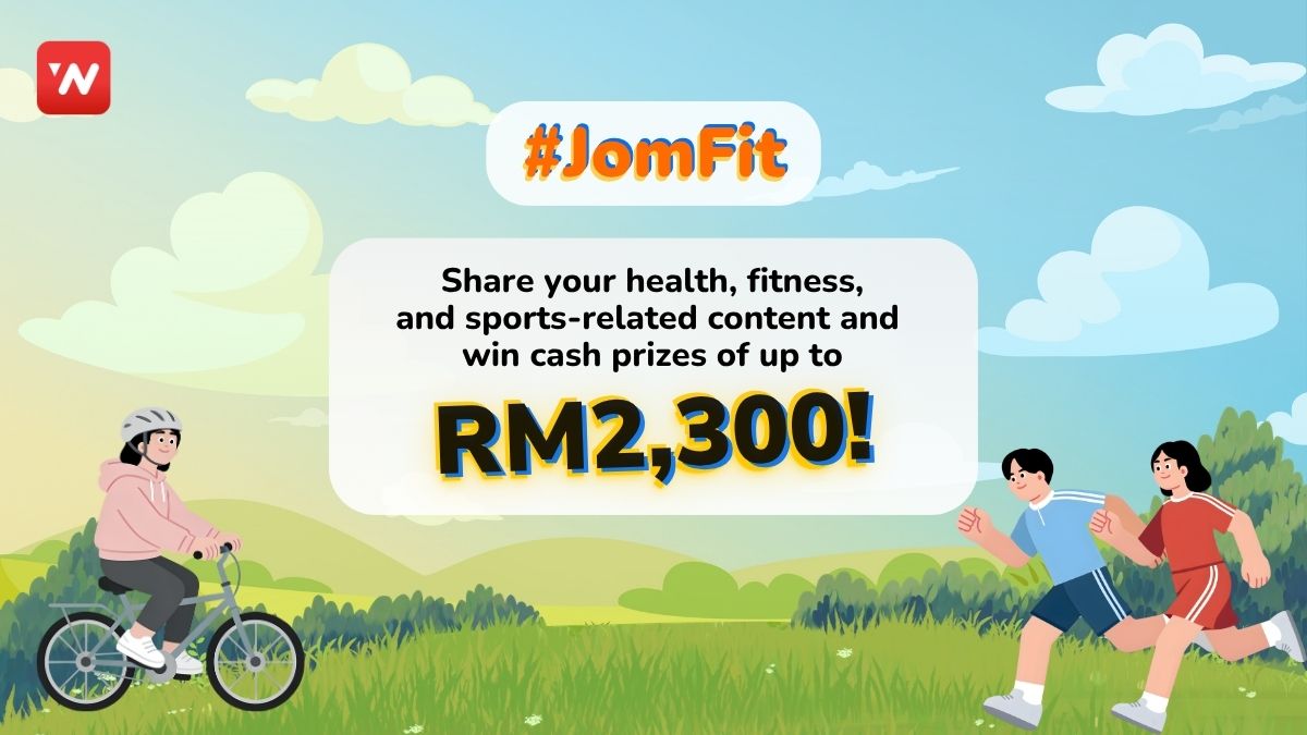 Image from: #JomFit | It's October, and I'm only at 57% of my 150km running target.