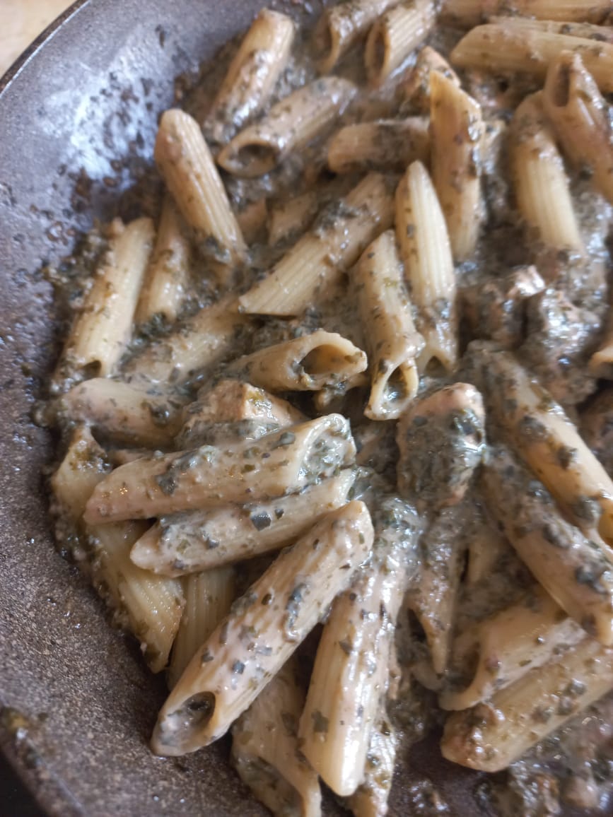 Image from: #JomFit | This easy, high-protein, tofu-based seaweed pasta recipe changed my life.