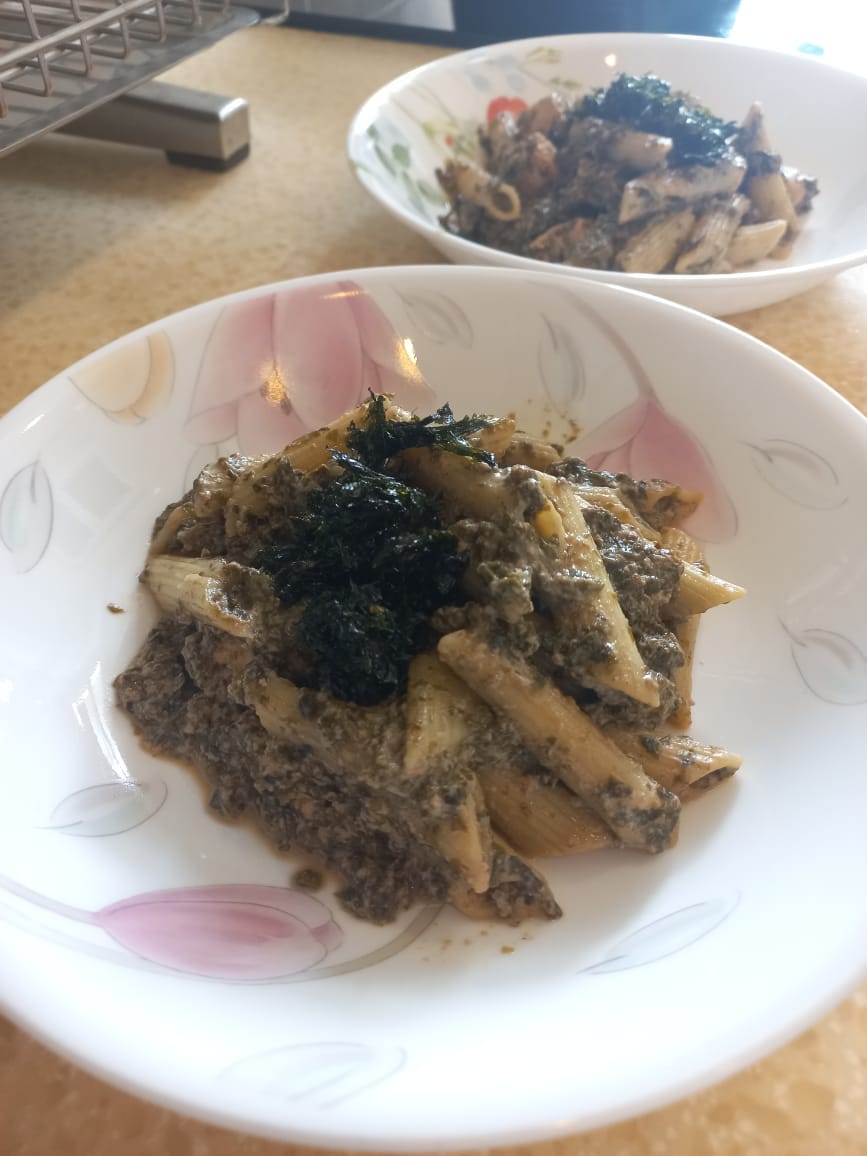 Image from: #JomFit | This easy, high-protein, tofu-based seaweed pasta recipe changed my life.