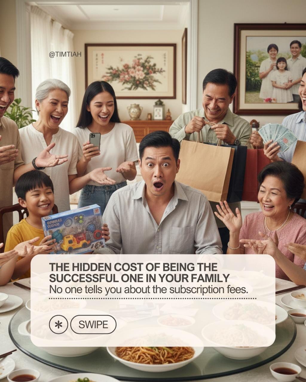 The hidden cost of being the successful one in the family