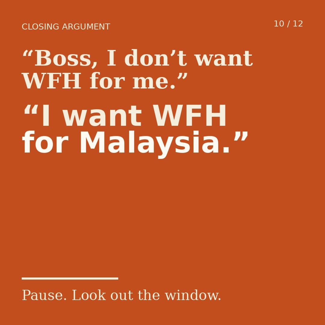 Image from: Here’s how to convince your boss to let you WFH