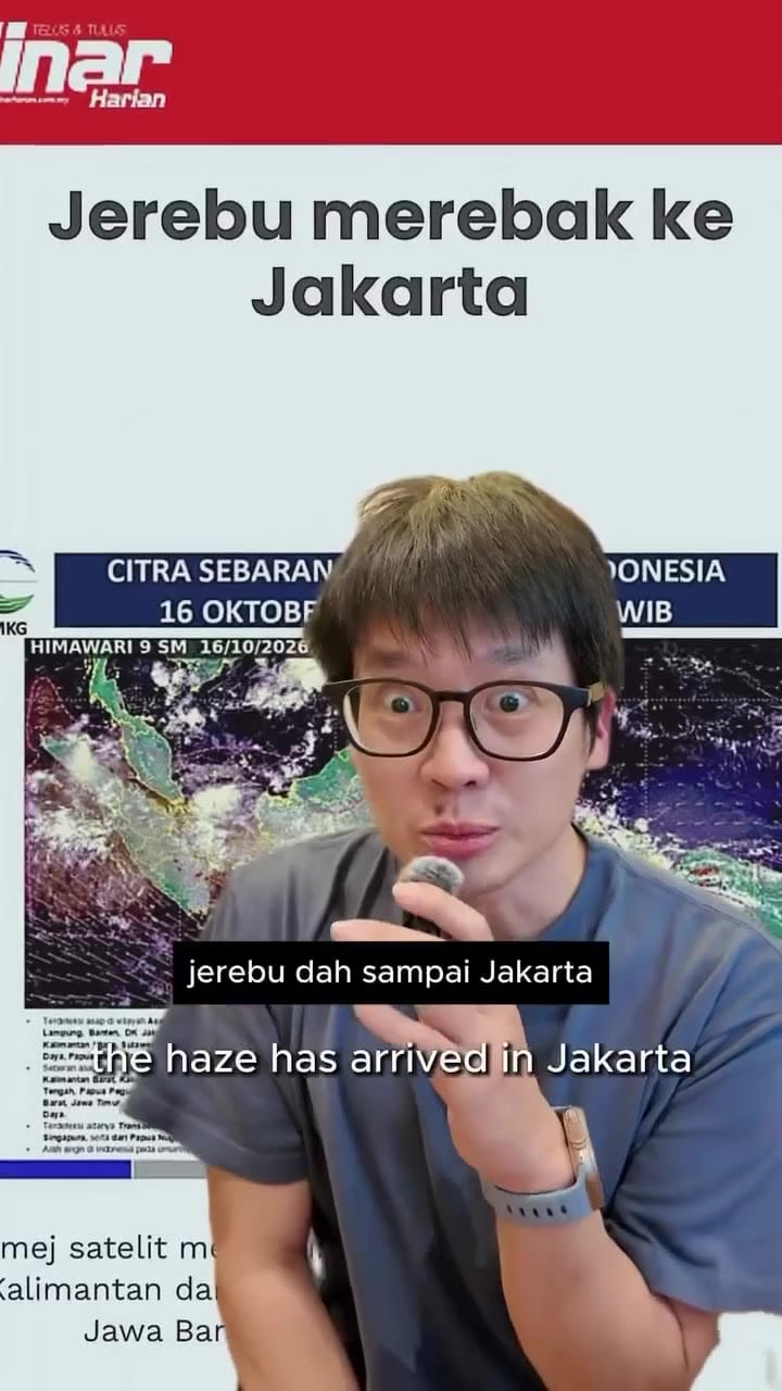 Image from: Jerebu Landa Jakarta: Warga Malaysia Kongsi Panduan Hadapi Kualiti Udara Tidak Sihat