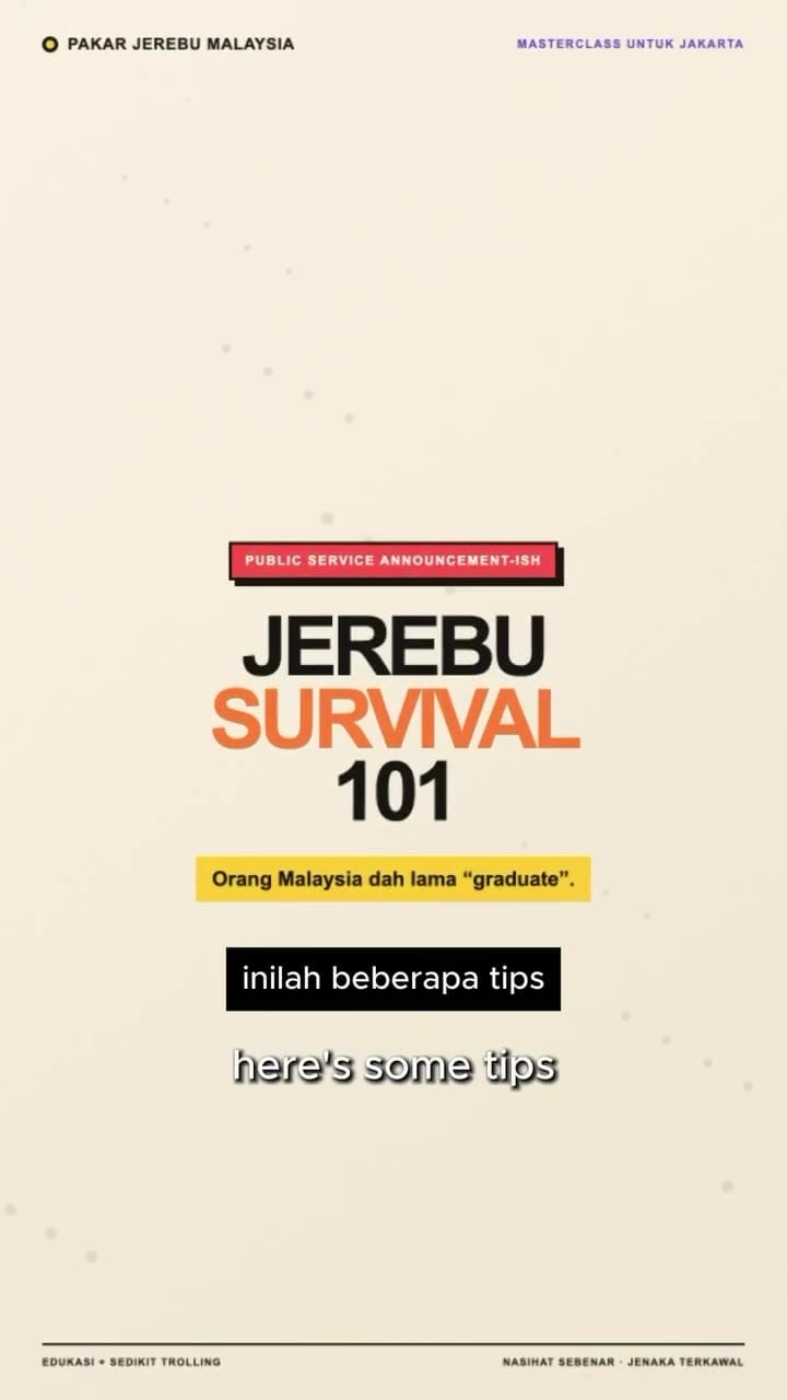 Image from: Jerebu Landa Jakarta: Warga Malaysia Kongsi Panduan Hadapi Kualiti Udara Tidak Sihat