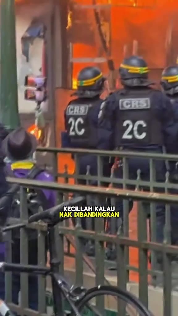 Image from: Lebih Setengah Juta Rakyat Perancis Turun Berprotes Didorong Isu Kos Sara Hidup dan Ekonomi
