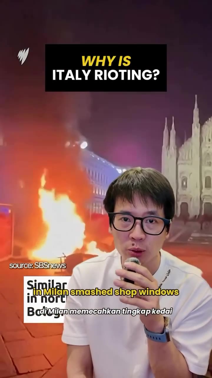 Image from: Youth Riots Erupt in Milan Amid Deepening Economic Frustration in Italy