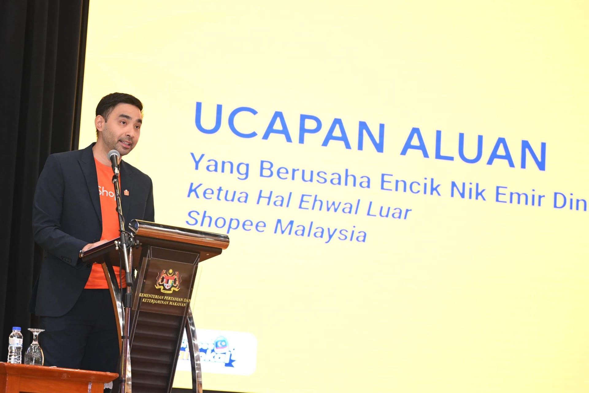 Image from: Peluncuran Program KPKM Dunia Agro+ Bersama Shopee Malaysia