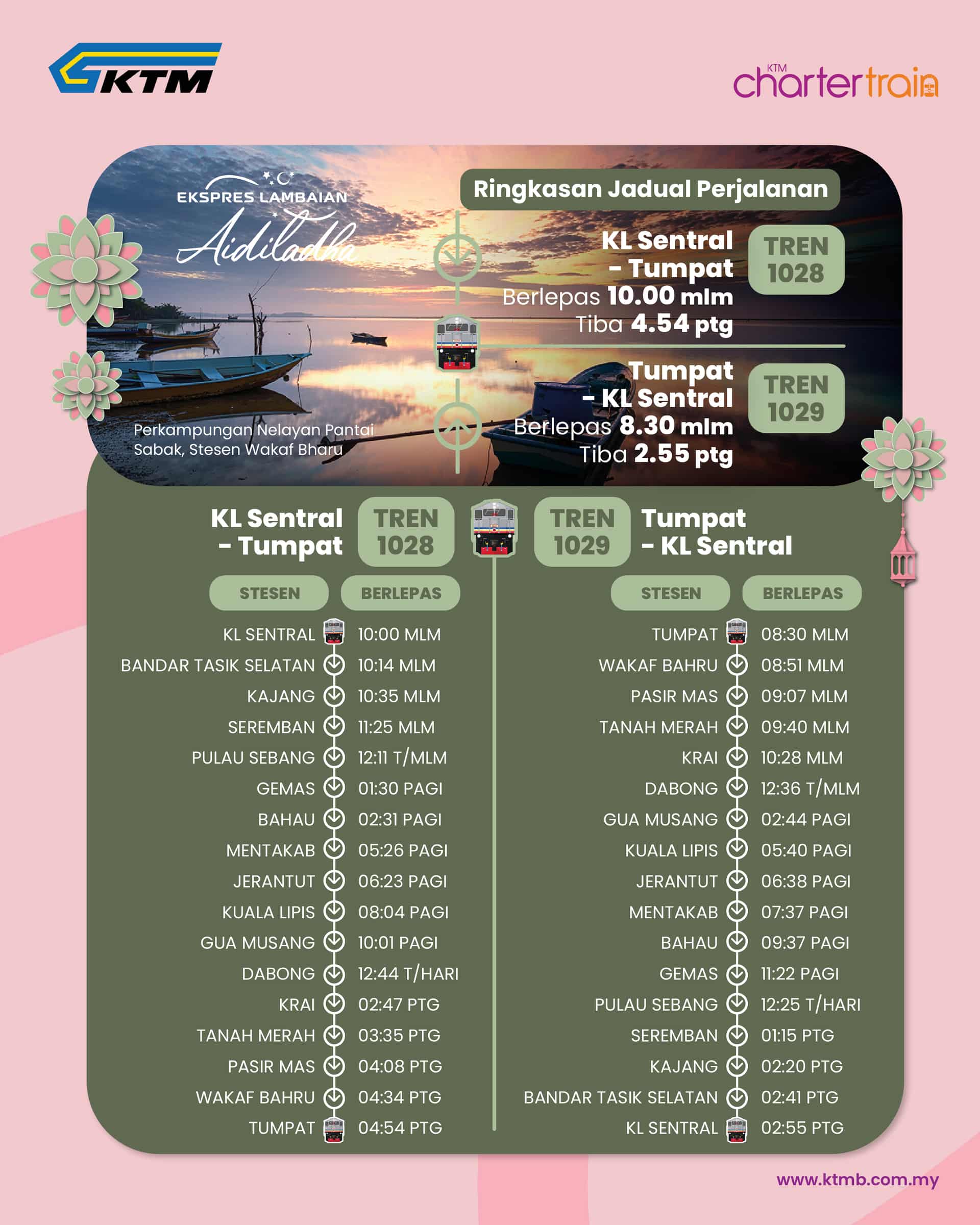 Image from: From KL to the East Coast, Without the Traffic Jam: Here's the Train That's Changing Festive Travel