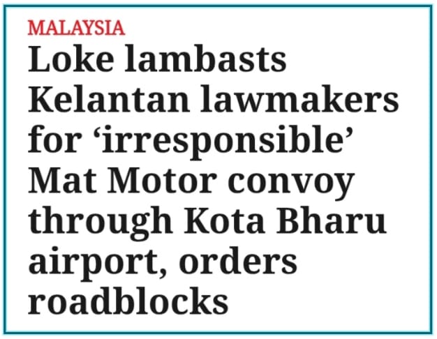 Image from: OPINION | With Elections Looming, Shouldn't Malaysia Ban "Motorcycle Convoys" by Politicians…?!!