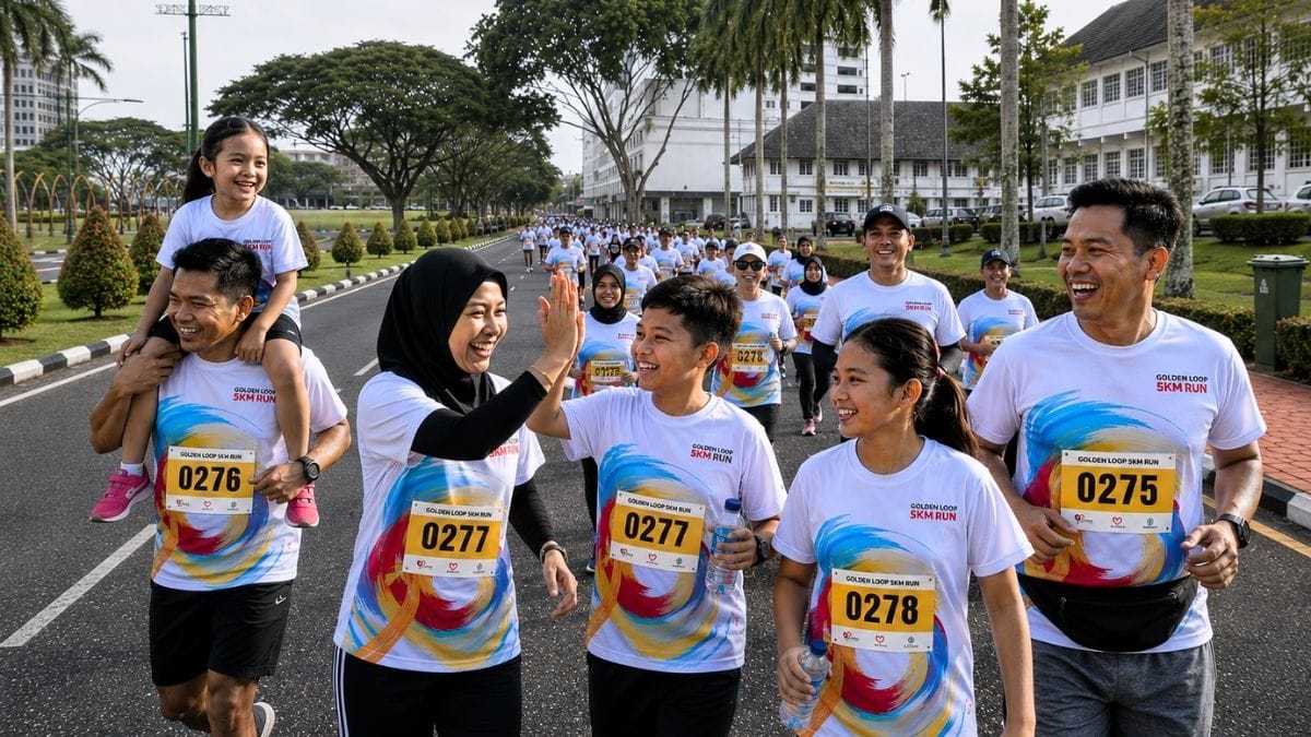 Image from: Join The Golden Loop 5KM Charity Run At Move For Gold 2026