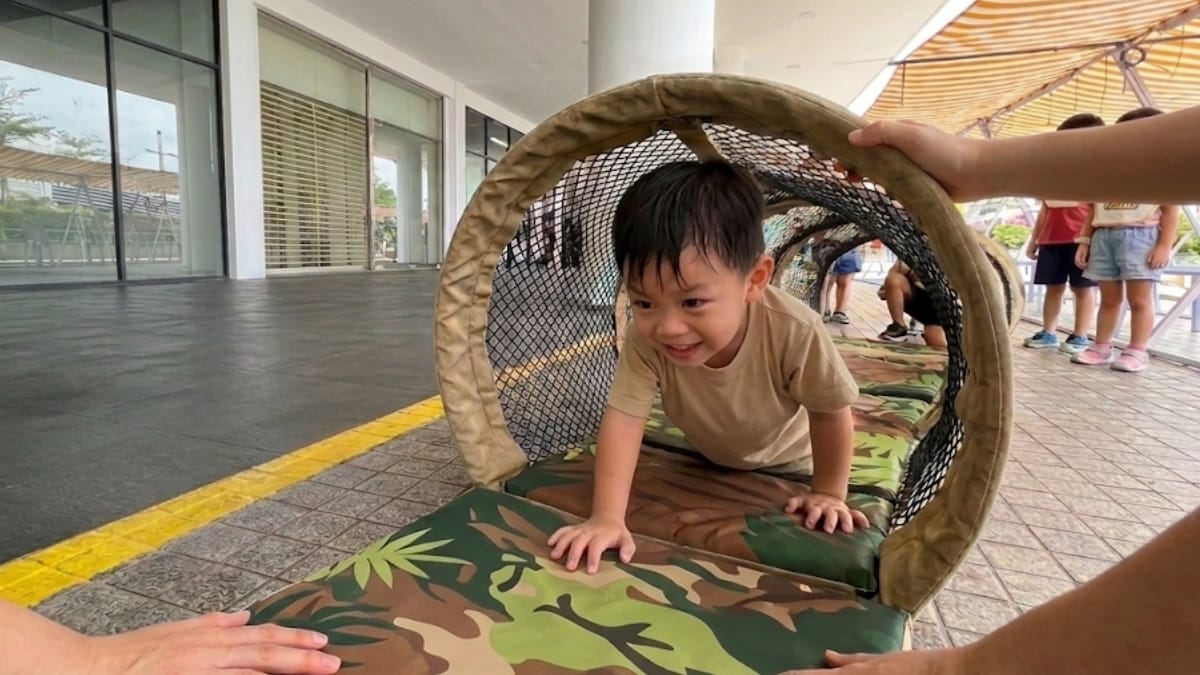 Image from: Mini Jungle Warrior Gets Kids Moving, Thinking And Playing For A Cause