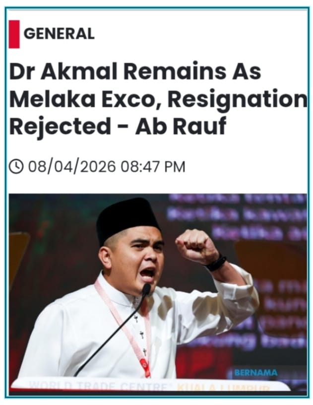 Image from: OPINION | "You Jump, I Jump!!” – Why Is "Anak Jantan" Akmal Pushing Nga To Resign First...?!