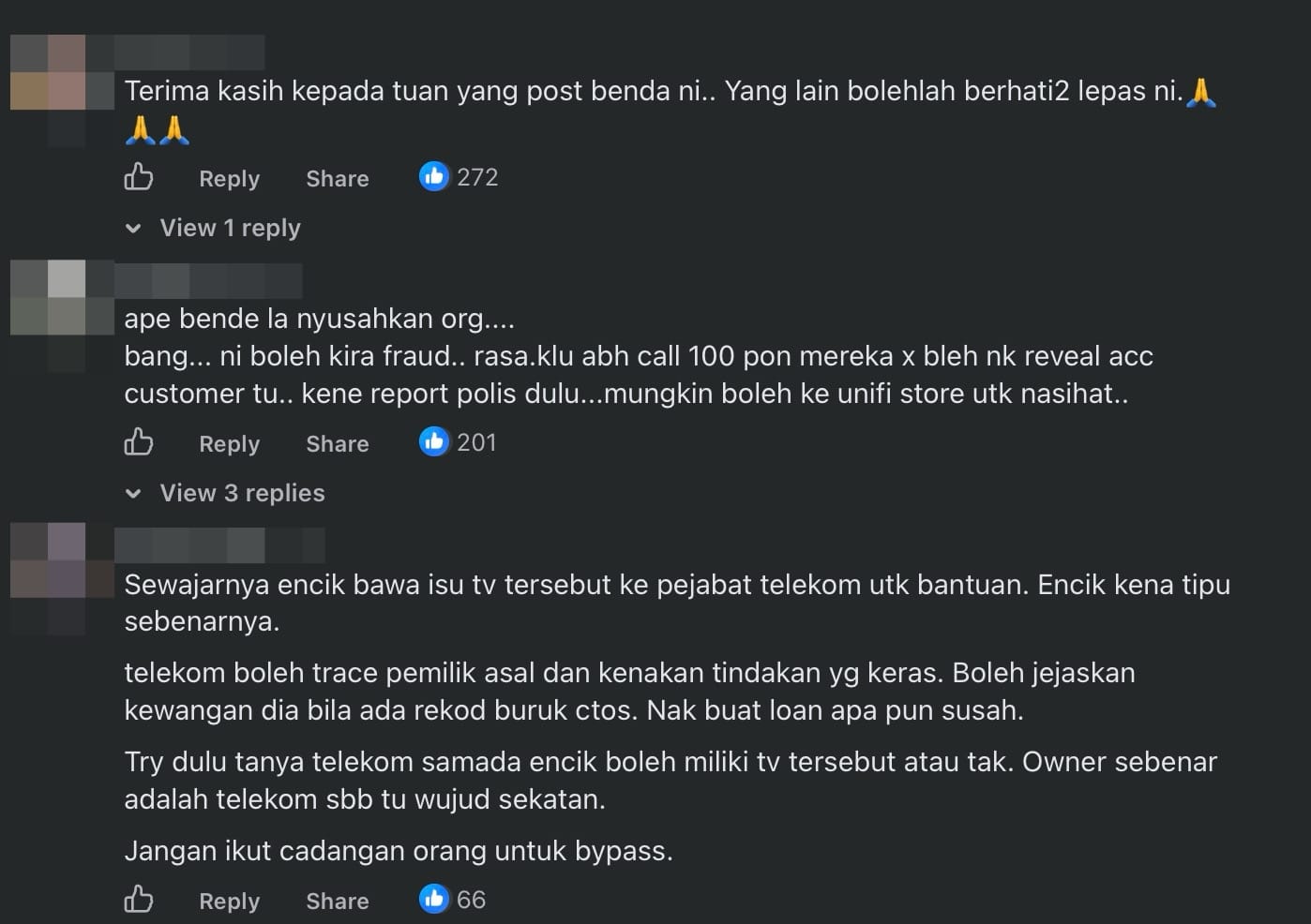 Image from: M’sians Shocked to Find Their Smart TVs Completely Unusable as Shady Sellers Didn't Pay Internet Bills & Ghosted Them