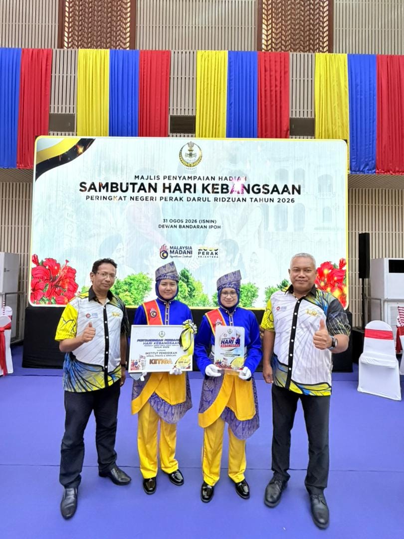 Image from: UPSI raih tempat ketiga pertandingan Perbarisan Hari Kebangsaan Perak