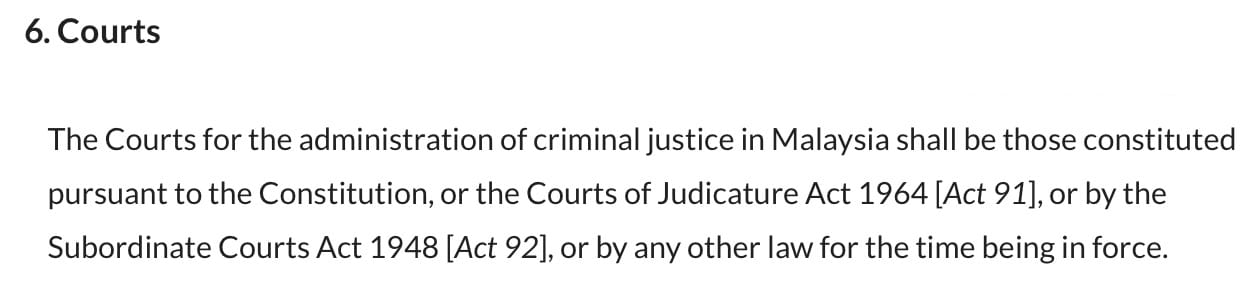Image from: If an Accused in Malaysia is Warded & Can't Attend Court, Can the Judge Just Hold Proceedings at the Hospital?