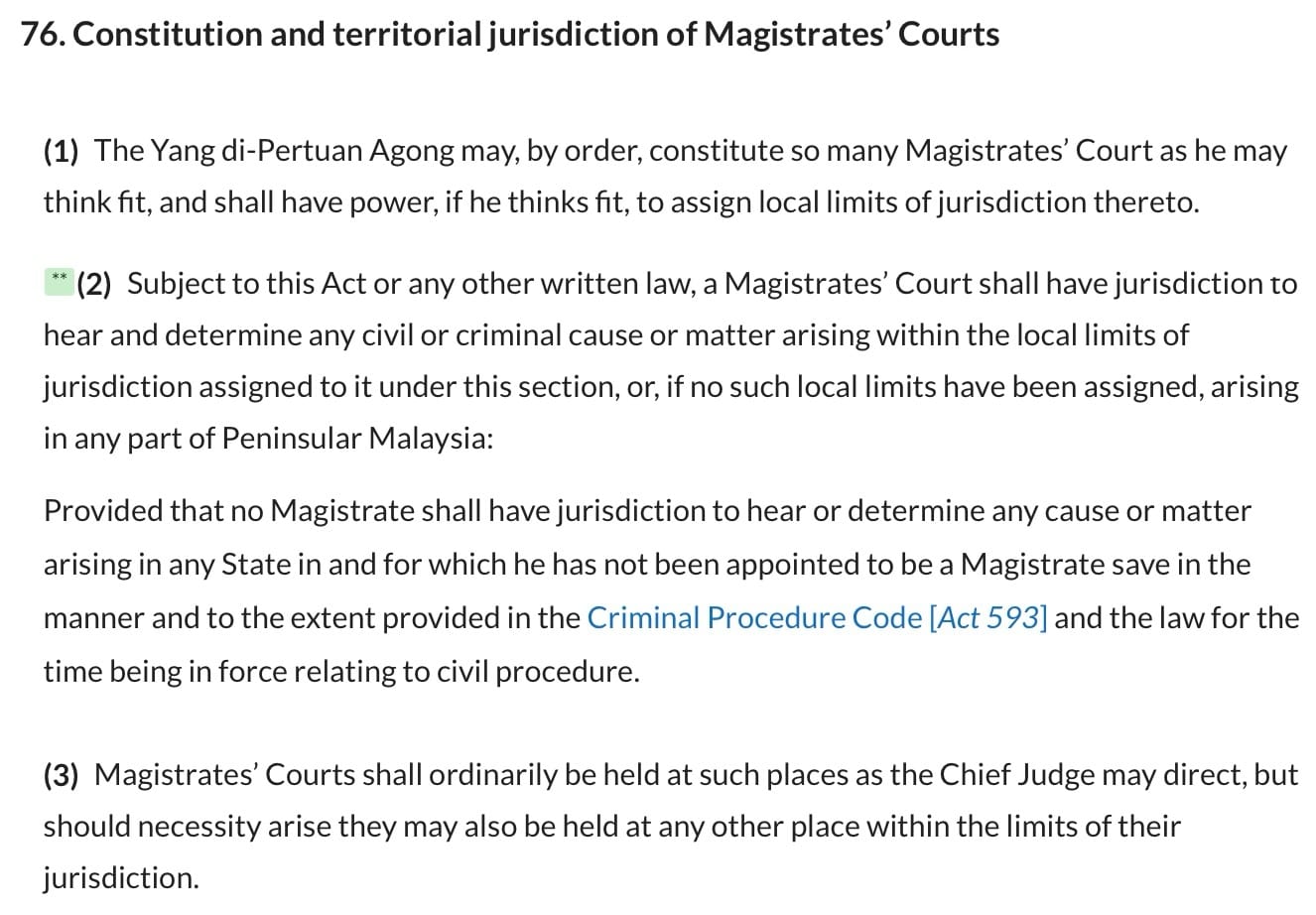 Image from: If an Accused in Malaysia is Warded & Can't Attend Court, Can the Judge Just Hold Proceedings at the Hospital?
