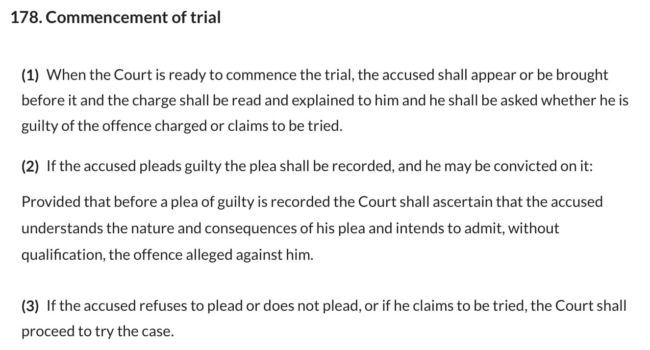 Image from: If an Accused in Malaysia is Warded & Can't Attend Court, Can the Judge Just Hold Proceedings at the Hospital?