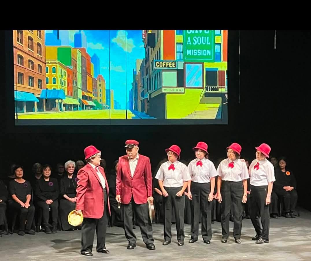 Image from: Senior Guys & Dolls.