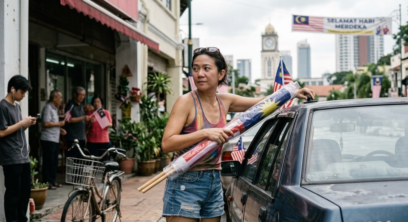 Image from: #MalaysiaKita | Love-All: The Millennial Who Would Rather Serve An Ace Than Wave A Flag on Merdeka Day