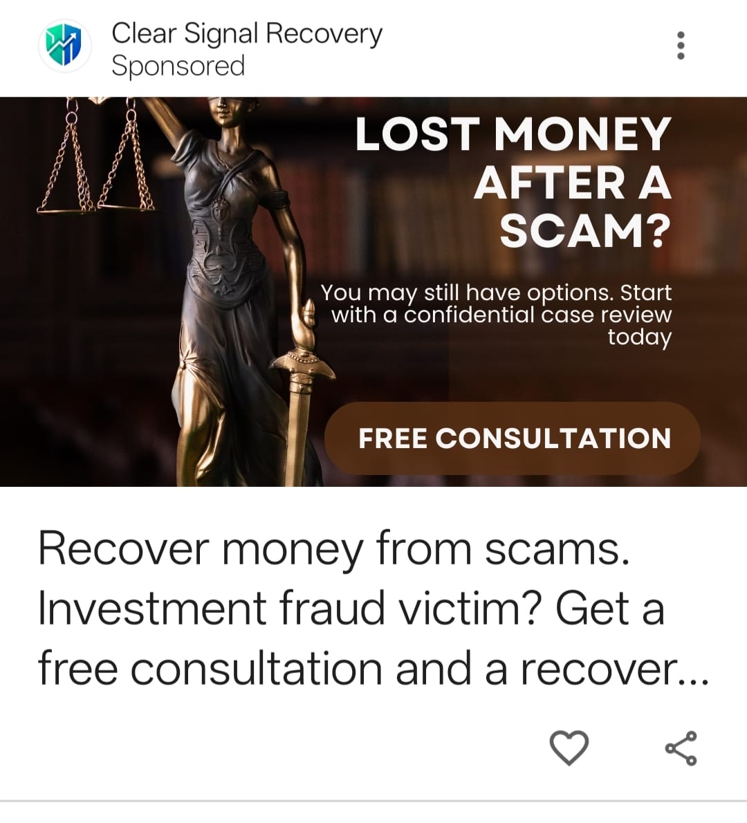 Image from: A scam over a scam