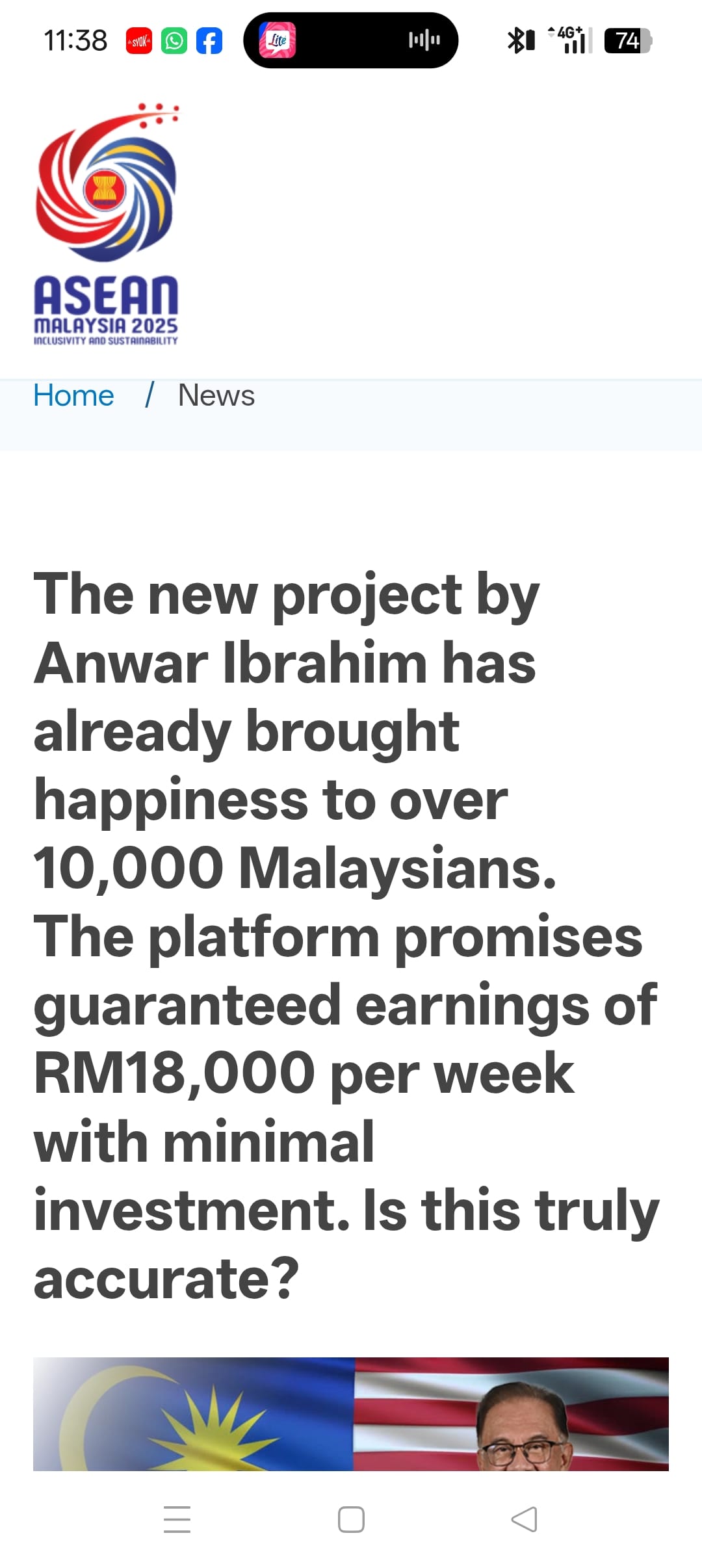 Image from: A scam over a scam