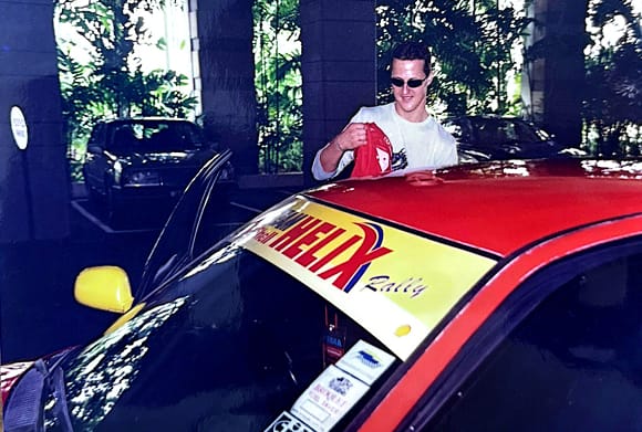 Image from: Part 2: The Proton Wira, Rally Battles, and the Day Michael Schumacher Took the Wheel