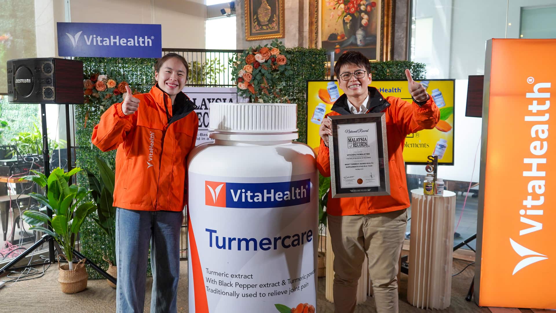 Image from: VitaHealth Crowned Malaysia’s Leader in Turmeric Wellness by Malaysia Book of Records