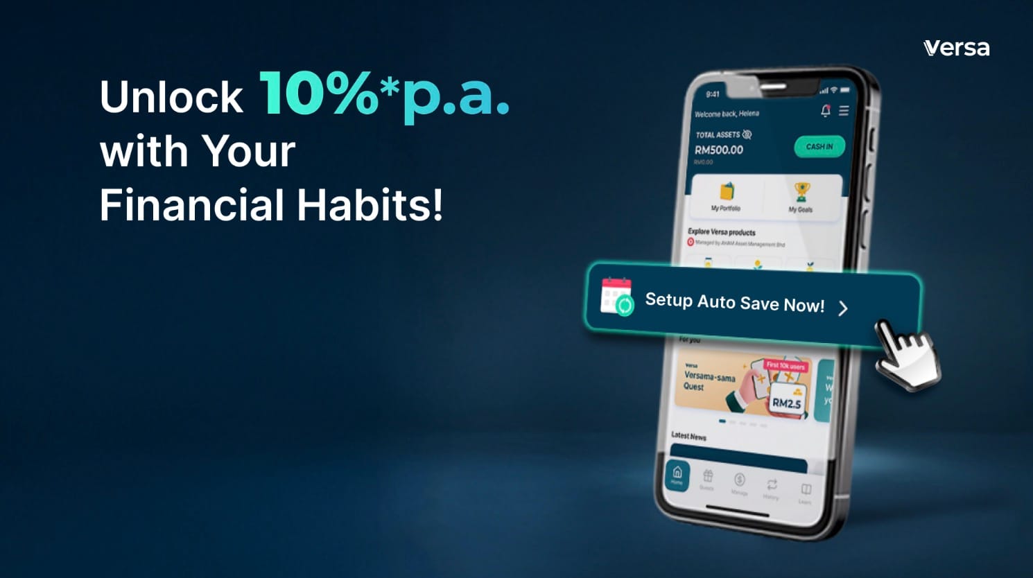 Image from: #MYSMEStory: Can RM10 Build Better Financial Habits? Versa Malaysia Thinks So