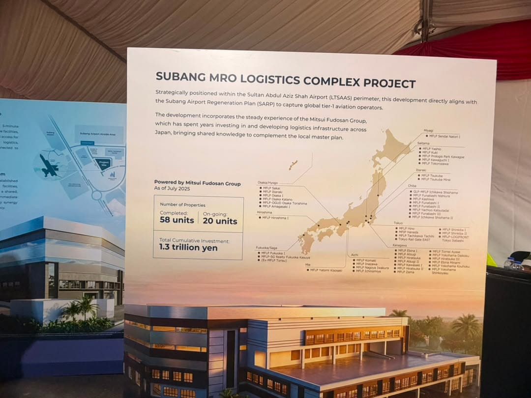Image from: Ground Broken for New Subang MRO & Logistics Complex as Airport Expands Aerospace Hub
