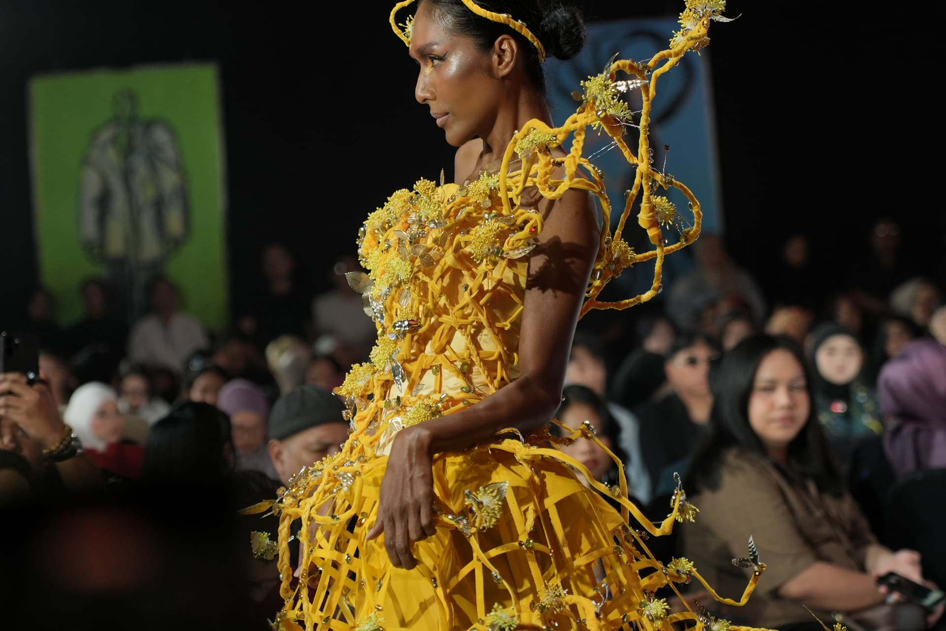 Image from: Hatta Dolmat’s KLFW 2026 Finale: 20 Years of Art, Memories and a Moment He Never Expected