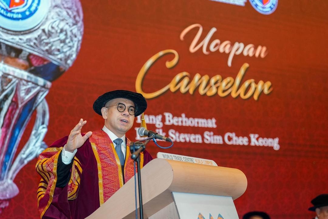 Image from: Steven Sim Dimasyhurkan Canselor UKKM, Garis Visi AI Driven Business School Terbaik Di Malaysia