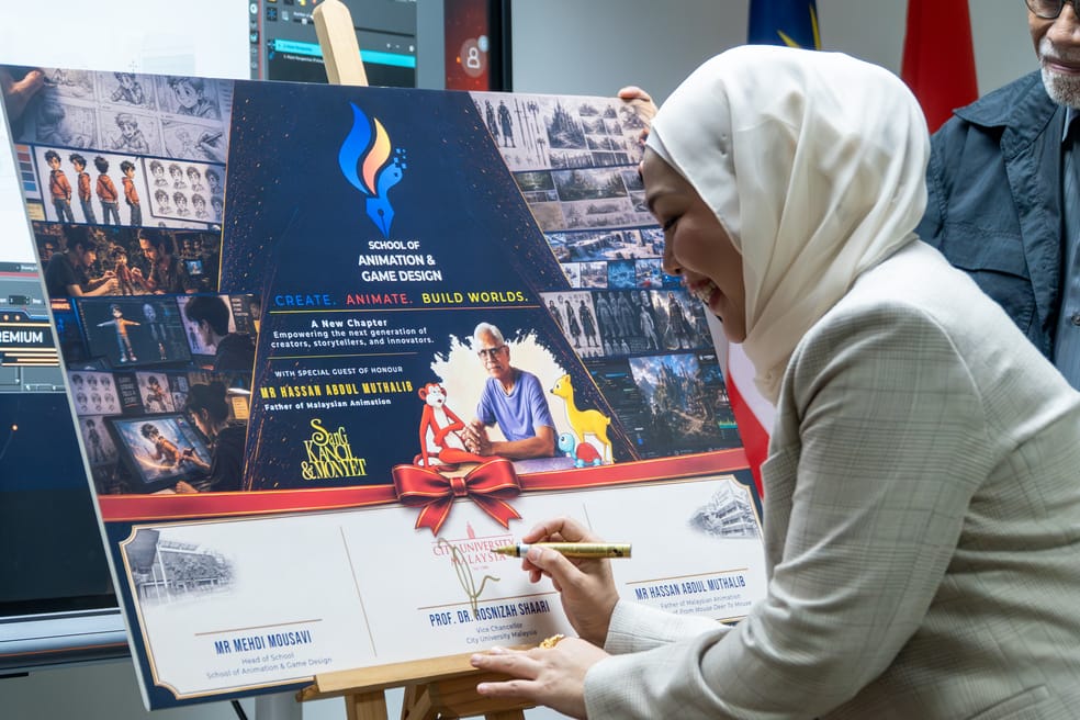 Image from: City University Malaysia Launches New School of Animation & Game Design to Shape the Next Generation of Digital Creators