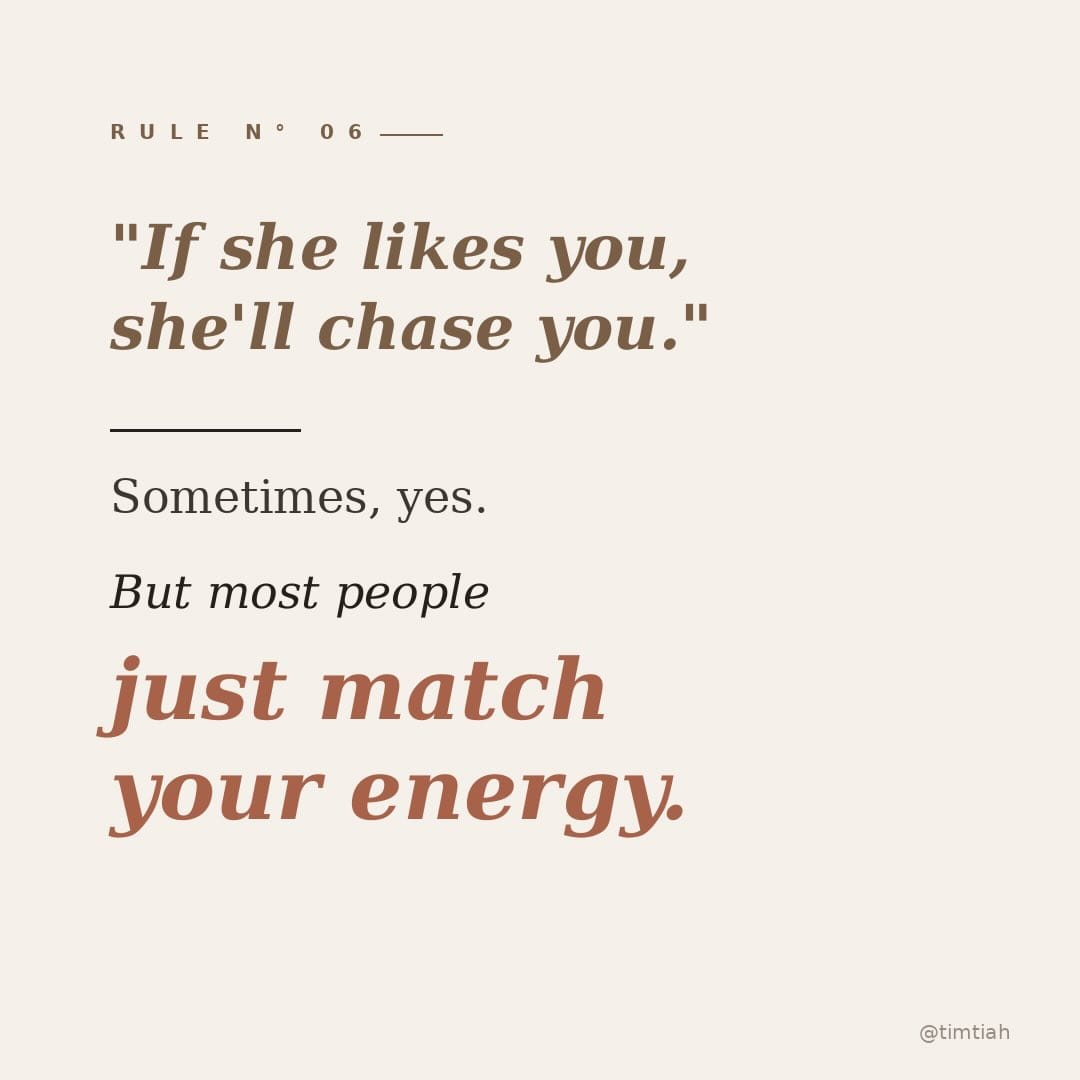 Image from: Dating advice men think work on women…