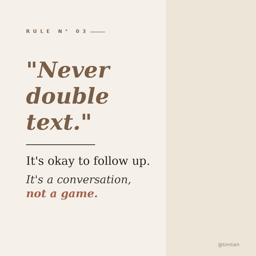 Image from: Dating advice men think work on women…